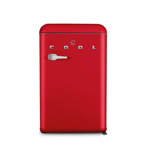 Commercial Cool Retro All-refrigerator 4.4 Cu. Ft., Red : Target