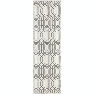 Oriental Weavers Montecito 4158W White/ Grey Indoor Area Rug - 2'3" x 7'6" - 1 of 4
