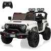 24V 2-Seater Kids Ride On Truck, Electric Car with 4WD 800W Motor,Parent Remote Control,3 Speeds& Built-in Music Player - 2 of 4