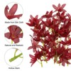 Unique Bargains Wrinkle Resistant Natural Look Home Decoration Artificial Orchid Flower - 4 of 4