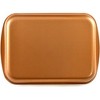 RAVELLI Italia Linea 20 9x13-Inch Non-Stick Copper Roasting Pan - 3 of 4
