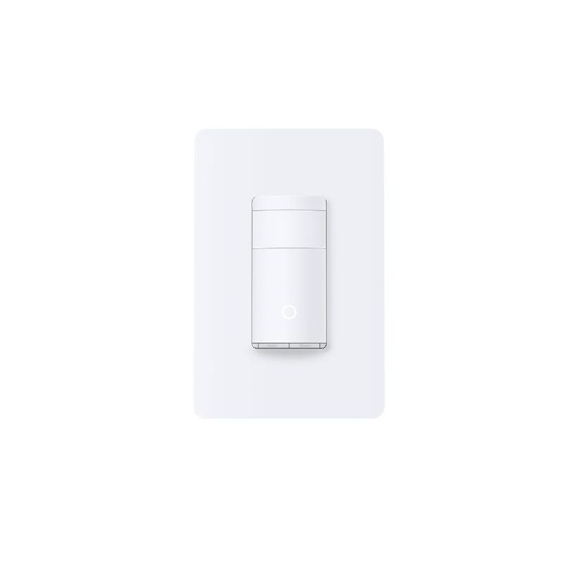 TP-Link - Kasa Wi-Fi Smart Dimmer Light Switch, Plus Motion and Ambient Light Sensor - white, 1 of 4