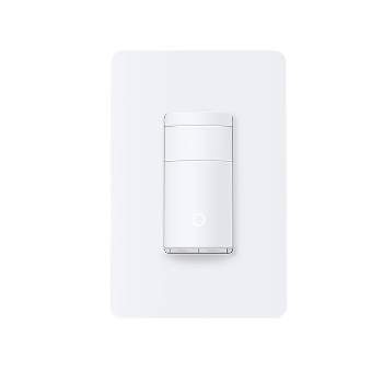 TP-Link - Kasa Wi-Fi Smart Dimmer Light Switch, Plus Motion and Ambient Light Sensor - white