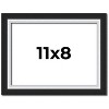 PosterPalooza | Photo Size Flat Silver Picture Frame - UV Acrylic, Foam Board Backing, Hanging Hardware - 2 of 4
