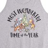 Men's - Winnie the Pooh - Christmas Most Wonderful Time of the Year Graphic Tank Top - 2 of 2