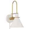 Crystorama Lighting Medford 1 - Light Sconce in  White - 3 of 4