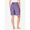 Dreams & Co. Women's Plus Size Print Pajama Shorts - 3 of 4