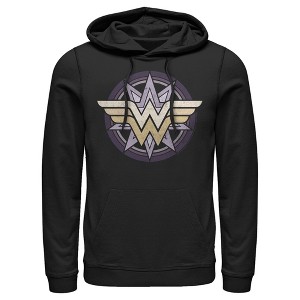 Men's Justice League Symbol Pull Over Hoodie - 1 of 3