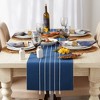 Design Imports Stripe Tassel Table Runner - 3 of 4