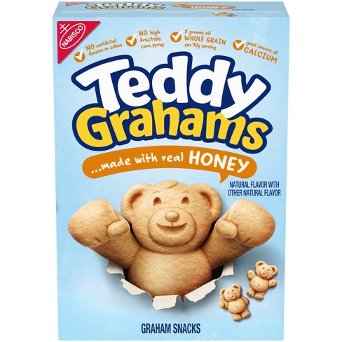Teddy Grahams Honey Graham Snacks - 10oz - image 1 of 4