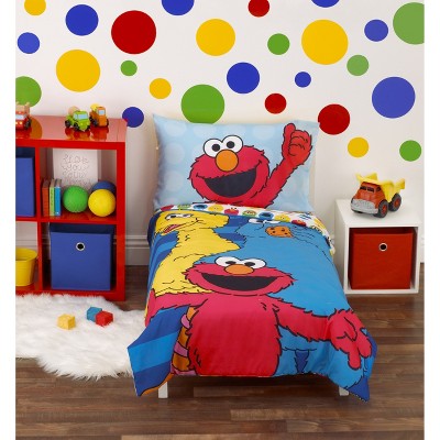 baby sesame street crib bedding set
