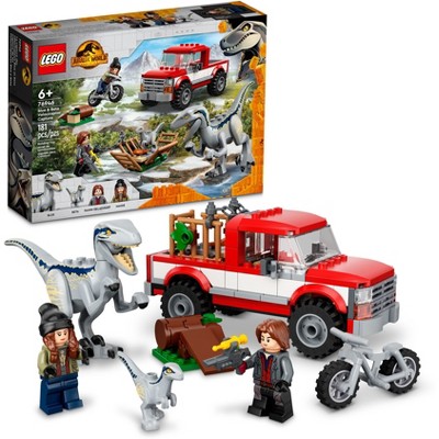 Photo 1 of LEGO Jurassic World Blue &#38; Beta Velociraptor Capture 76946 Building Kit