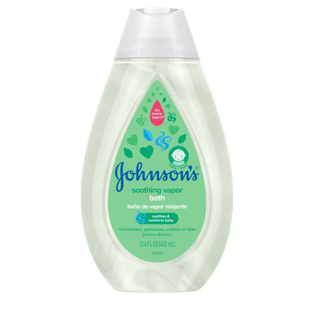 Photos - Shower Gel Johnsons Johnson's Baby Vapor Bath, Soothing Aromas to Relax and Comfort Babies, Hy 