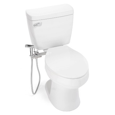 Stainless Steel Hand-Held Bidet Sprayer with Holster and Shut Off