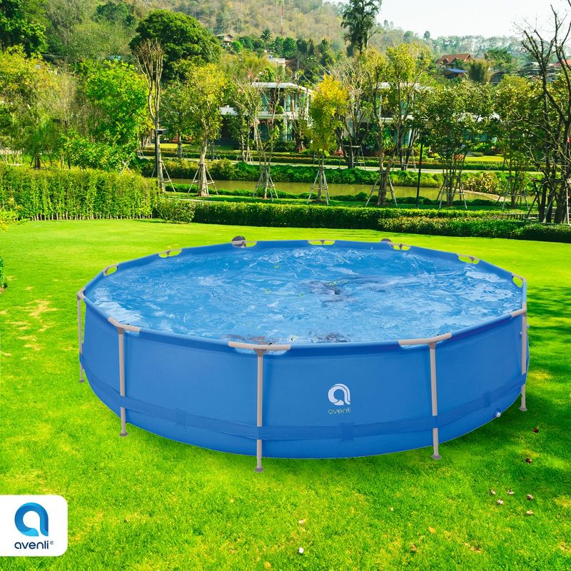 JLeisure Avenli Outdoor Above-Ground Swimming Pool with Easy Frame Connection & Assembly, 5 of 7
