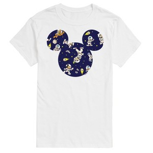 Men's - Disney - Space Pattern Short Sleeve Graphic T-Shirt - 1 of 4