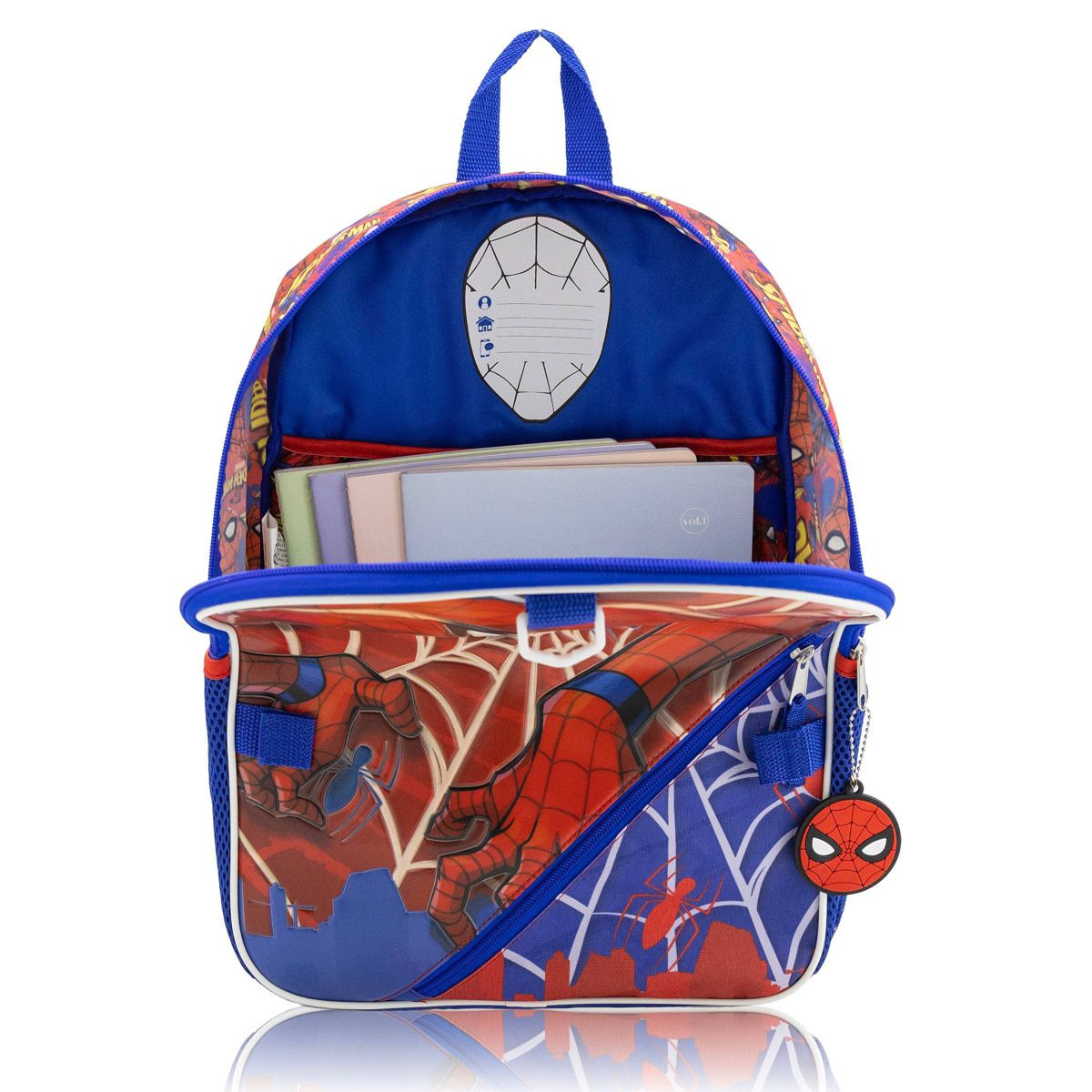 Marvel Lightweight 4pc Set with headphone Backpack - Spider-Man - thumbnail 7