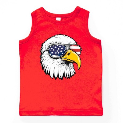 The Juniper Shop Patriotic Eagle Sunglasses Youth Tank Top