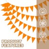 Unique Bargains 49ft Felt Fabric Soft Touch Wear-resistant Reusable Banner 2 Pcs - 3 of 4