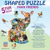 MasterPieces 100 Piece Shaped Jigsaw Puzzle - Fawn Friends - 14"x19" - 4 of 4