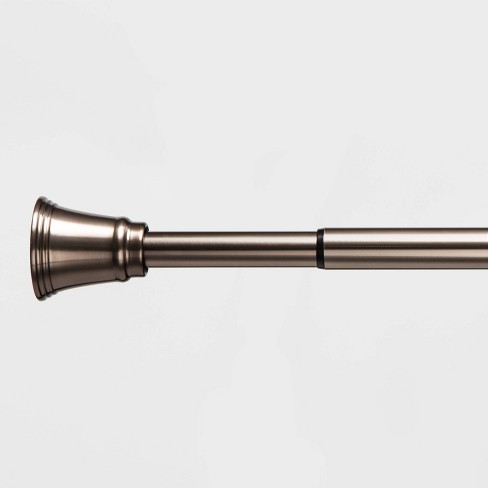 30-52 Round Curtain Rod Oil Rubbed Bronze - Room Essentials™ : Target