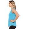 Rekucci Women's Soft Jersey Knit Sleeveless Tank Top – Casual & Versatile Everyday Wear - 2 of 3