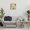 Stupell Industries Bright Yellow Buttercup Blooms Black Framed Floater Canvas Wall Art - 2 of 4