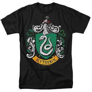 Men's Harry Potter Slytherin Crest T-Shirt - 1 of 4