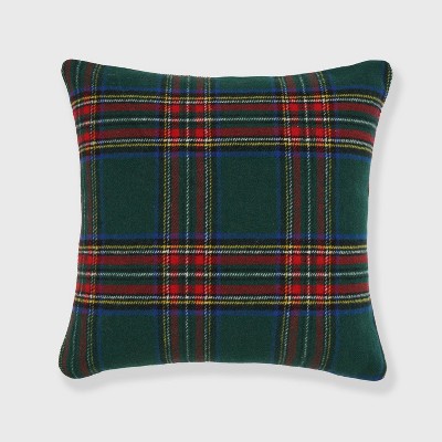 Christmas plaid outlet pillow covers