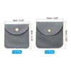 Unique Bargains Jewelry Pouches with Snap Button, Velvet Jewelry Pouches - 2 of 4
