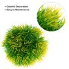 Unique Bargains Artificial Grass Ball for Fish Tank Landscape Decoration 3.35x3.74 Inch 1 Pcs - 3 of 4