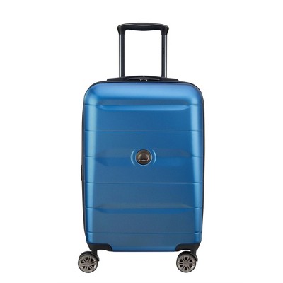 blue delsey luggage