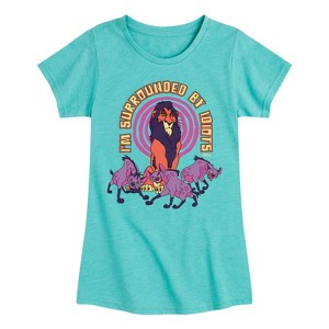 Girls' - Disney - The Lion King Fitted Short Sleeve Graphic T-Shirt - 1 of 4