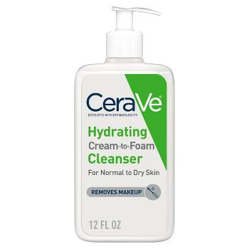 CeraVe Cream-to-Foam Makeup Remover and Face Wash - Fragrance Free