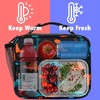 OPUX Insulated Lunch Bag, Leakproof Soft Cooler Tote Box School Kids Boys Girls, Small Compact Reusable Adult Men Women - 2 of 4