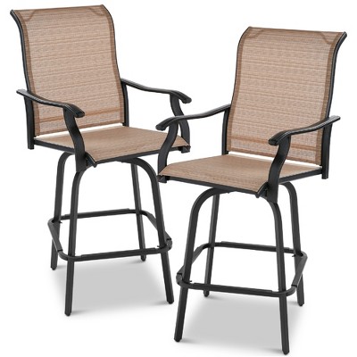 Outdoor Bar Stools Target, Wicker Outdoor Bar Stools With Backs