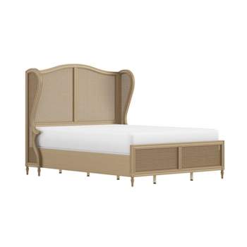 Sausalito Bed Set with Side Rail Included White - Hillsdale Furniture