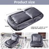 ORRD 5-Position Folding Lounge Chair - Plush Floor Sofa for Gaming, Meditation & Relaxation（Beige） - 4 of 4