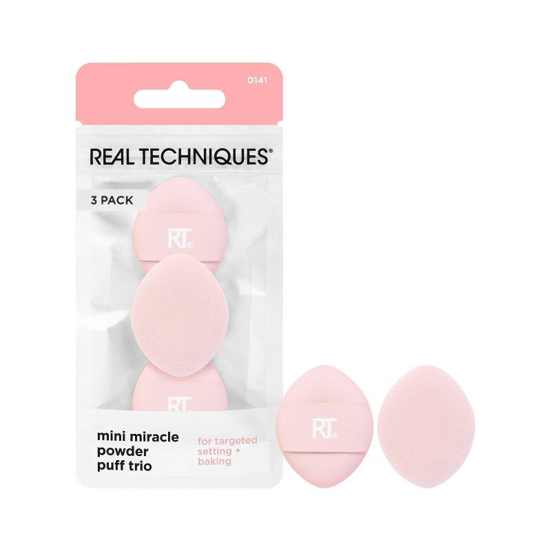 Real Techniques Miracle Makeup Setting Puff Trio, 1 of 10
