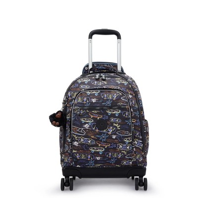 Kipling New Zea Printed 15" Laptop Rolling Backpack