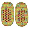 Seven Times Six Dr. Seuss Kids GRINCH Who Stole Christmas Santa Slipper Socks No-Slip Sole Green - 3 of 4