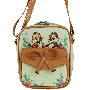 Disney Chip 'N Dale 8" Vegan Leather Crossbody Shoulder Bag - 1 of 2