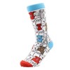 Colorful Surprise Dog Pattern Socks (Tween Sizes, Small) from the Sock Panda - 4 of 4