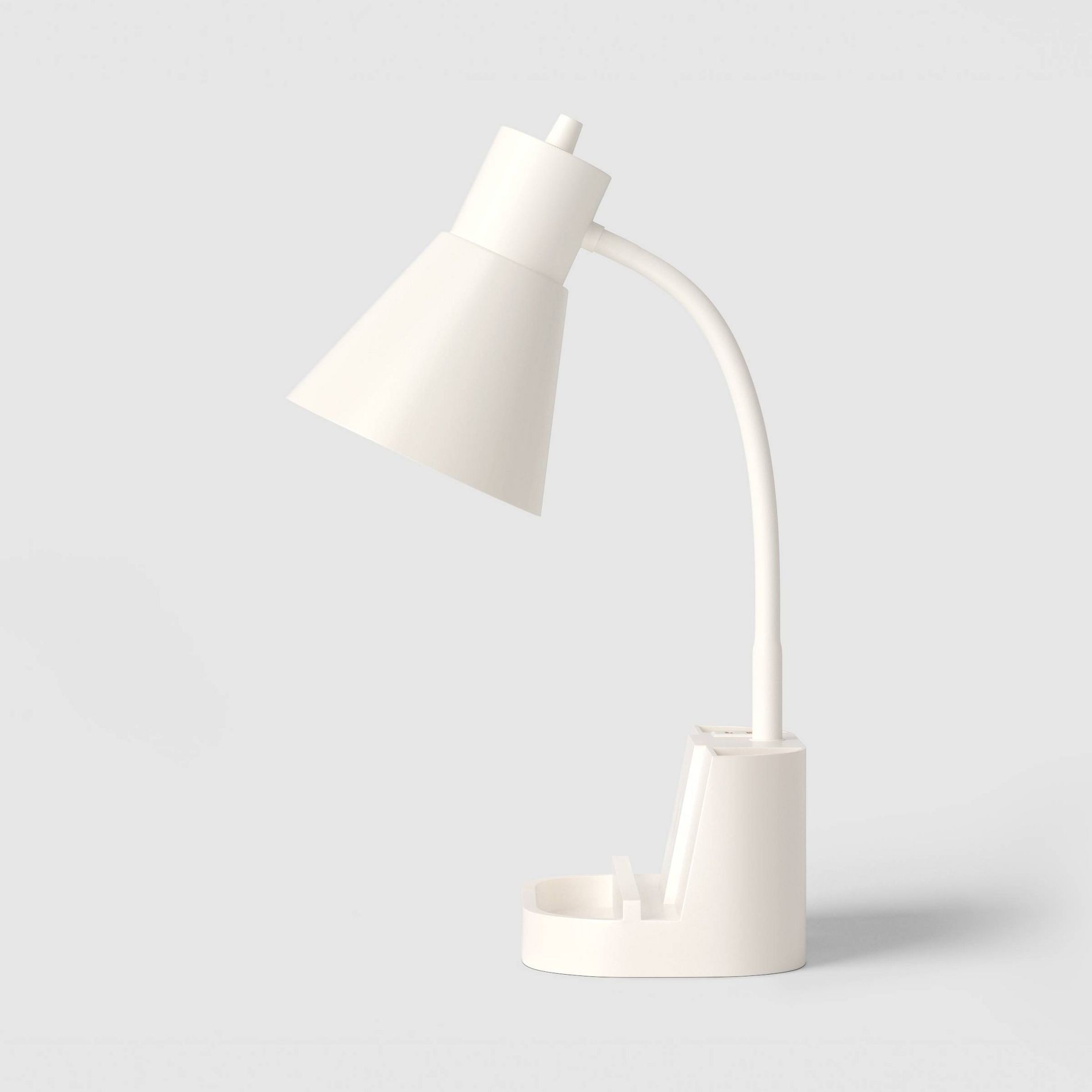 Task Lamp with Charging White - Room Essentials™