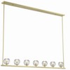 Crystorama Lighting Aragon 7 - Light Chandelier in  Soft Brass - 2 of 4