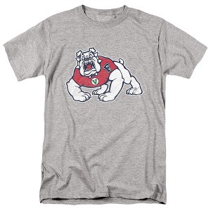 Men's Fresno State University Distressed Primary T-Shirt - 1 of 4