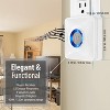 Fosmon Receiver for WaveLink System (110V, 433MHZ) (58 unique ringtones and 5 volume levels (including mute) - White - 1 pack - 3 of 4