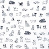 Tadpoles Kids Rule 3-Piece Dog Sketch Sheet Set | 1 Twin Flat Sheet, 1 Twin Fitted Sheet & 1 Queen Pillowcase - 4 of 4
