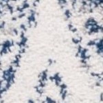 cream/royal blue
