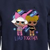 Boys' - LOL Surprise! - LOL Heart Graphic Long Sleeve Fleece Sweatshirt - 2 of 4